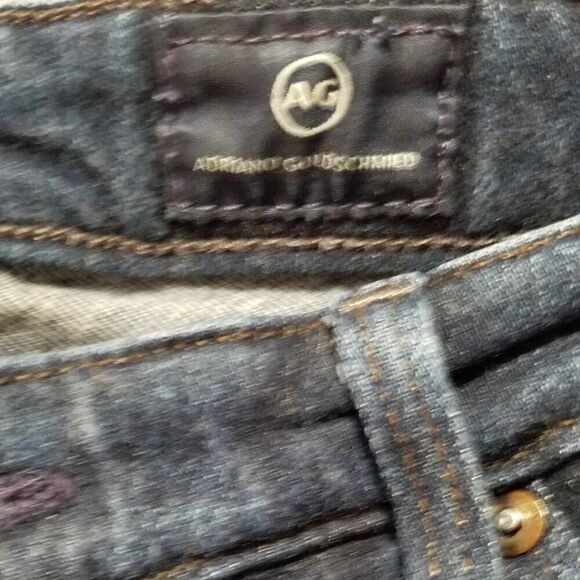 AG Adriano Goldschmield The Prima Mid Rise Cigarette Jean size 28R - Picture 3 of 13